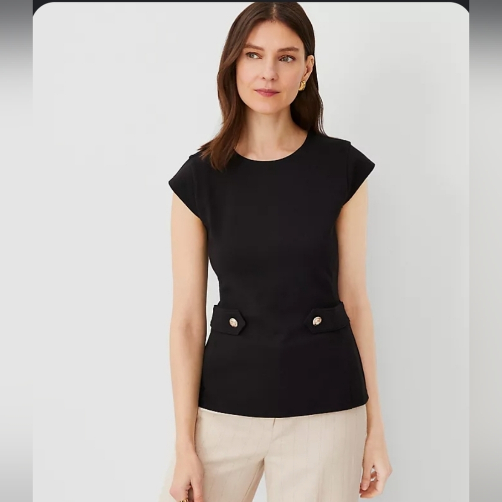 Ann Taylor textured top